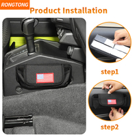 Sac de rangement multifonctionnel pour voiture Sac de rangement pour accoudoir et changement de vitesse Convient pour Suzuki Jimny 2007 +.