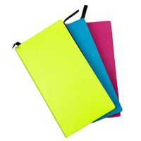 Carnet de notes à couverture souple en cuir PU de couleur fluo, carnet de notes de poche pour écoliers