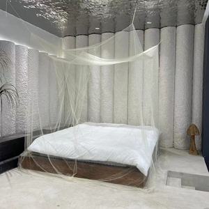 Moustiquaire et auvent suspendus pour lit simple ou double Forme rectangulaire jaune Plié Caractéristique <span class=keywords><strong>Meilleur</strong></span> prix - Product Image 4