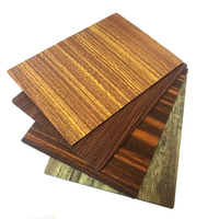 Panel compuesto de aluminio corrugado ignífugo de grano de madera de 4mm/ACP/ACM/ACCP