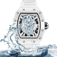 Montres-bracelets pour hommes ONOLA 3826W, décontractées et élégantes, étanches, design tonneau unique, montres à quartz pour hommes, Relogio Masculino