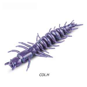 Cebo de gusano suave al por mayor, cebo de pesca flotante de agua dulce, cebo de natación fuerte, Señuelos de Pesca, señuelo suave - Product Image 1