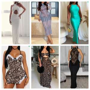 Liquidation de stock : Robes d'été décontractées et sexy pour femmes, vente en gros, mode 2026, vêtements d'occasion en vrac à prix réduits, envoi aléatoire - Product Image 3