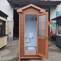Toilettes portables préfabriquées innovantes de haute qualité OEM avec douche, salle de bain sanitaire et toilettes mobiles portables