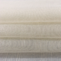 Fil de polyester 100% IFR ignifuge permanent, résistant au rétrécissement, tissu de rideau teint en fil