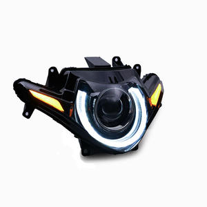 Ensemble Complet de Phare LED Haute Performance et Haute Puissance avec Faisceau Haut et Bas Intégrés pour Haojue <span class=keywords><strong>Suzuki</strong></span> GSX250R - Product Image 1