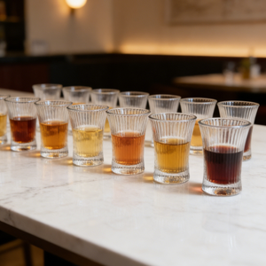 Lot de verres à shot <span class=keywords><strong>en</strong></span> cristal sans plomb à 3 motifs, avec bord évasé <span class=keywords><strong>en</strong></span> forme de sablier, mini-gobelets pour whisky, tequila et spiritueux - Product Image 3
