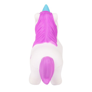 Unicorn <b>Squishy</b> Toy Pu Material Slow Rebound Fidget Toy For Kids 2 To 4 Years Unisex - Product Image 1