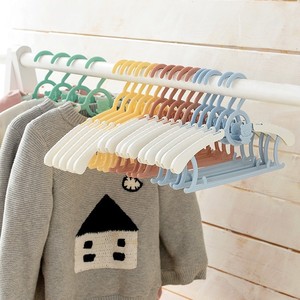 Porte-vêtements extensible en plastique pour enfants et bébés, séchoir à linge multifonctionnel pour bébés, forme rectangulaire, sur pied - Product Image 3