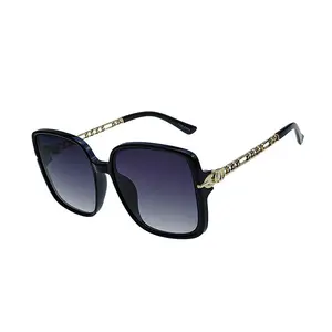 Custom Fancy Elegant Trending Vintage Men Women Driving Tinted Square Polarized Sunglasses