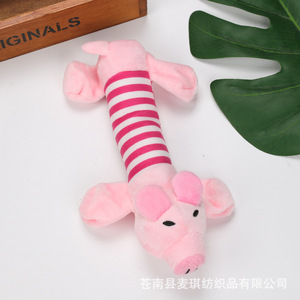 Juguetes de Peluche para Mascotas, Perro, Ciervo, Cerdo, Juguete Sonoro para Masticar, Juguete para la Dentición, Tamaño Pequeño, Origen Zhejiang - Product Image 2
