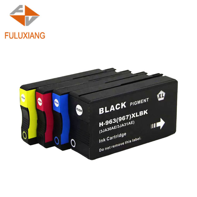 FULUXIANG Compatible HP 963 967 963XL 967XL for Ink Cartridges for OfficeJet Pro 9010 9012 9013 9014 9015 9020 9022 Printers