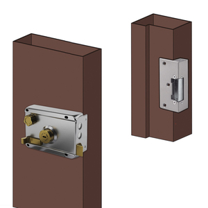 Verrou électrique à catodique fermé (NO ou NC) 12V CC, à utiliser avec les anciennes serrures mécaniques, système de contrôle d'accès, verrou à montage en surface - Product Image 4