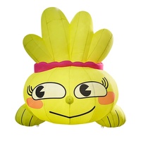 Mascotte gonflable publicitaire professionnelle de conception 3D personnalisée, mascotte d'animal de dessin animé amusante pour les événements en plein air