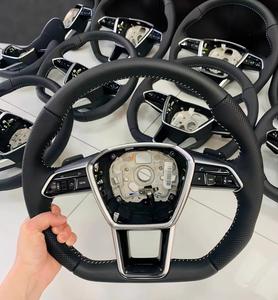 Volante de Cuero de Carbono ODM para Audi A4 A6 A8 RS3 RS4 RS5, Personalizado en China - Product Image 1