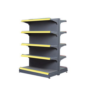 Guichang Kệ Móc giá G-SK bán buôn siêu thị Kệ mua sắm đứng cửa hàng tạp hóa kệ trưng bày hai mặt kim loại - Product Image 3