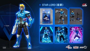Figurine de collection ZD Toys Super War Game Series, Star Lord, <span class=keywords><strong>style</strong></span> <span class=keywords><strong>jeu</strong></span> vidéo, échelle 1/10, 18 cm/7 pouces - Product Image 4