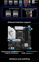 MSI PRO B760M-E LGA1700 M ATX 128GB Motherboard Gaming 2 DDR5 128GB XMP 3.0 PCIe 4.0 M.2 Mainboard Kantor