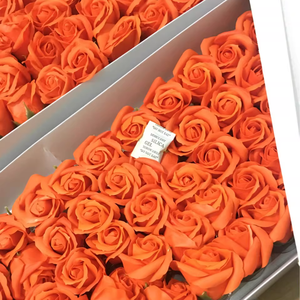 Boîte de <span class=keywords><strong>50</strong></span> <span class=keywords><strong>roses</strong></span> artificielles en forme de savon, <span class=keywords><strong>bouquet</strong></span> de <span class=keywords><strong>roses</strong></span> pour mariage, événement, décoration de la fête des mères - Product Image 6