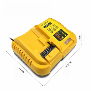 <span class=keywords><strong>Chargeur</strong></span> de batterie <span class=keywords><strong>DCB112</strong></span> de remplacement pour <span class=keywords><strong>Dewalt</strong></span> 10.8V/14.4V/18V/20V Li-ion avec plusieurs prises - Product Image 6