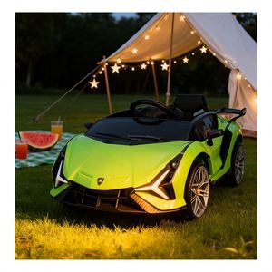 TOYSRUNNER MS-666 Voiture électrique pour enfants 2-4 ans, en plastique, double propulsion, lecteur MP3, batterie 6V4.5, 4 roues - Product Image 1