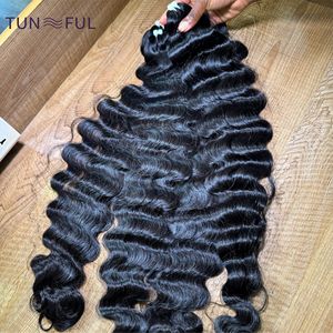 Cheveux humains vierges bruts vietnamiens 100% de donneur unique 15A, double trame, cuticules alignées, vague naturelle cambodgienne, paquet de cheveux humains vierges bruts - Product Image 6