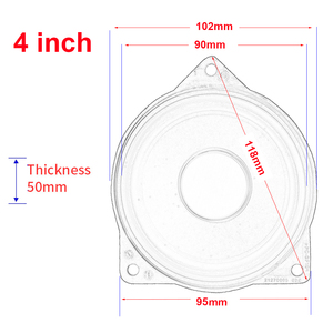 Für F30 F20 F10 G20 G01 Mitteltöner G30 F48 F34 3GT F23 X1 X2 X3 Vordere/Hintere Türlautsprecher 4,5 4 Zoll - Product Image 4
