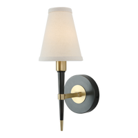 Lampe murale de style américain avec abat-jour en tissu, lumière LED moderne et simple, lampe de chevet pour chambre à coucher, lumière chaude pour salon