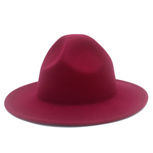 Chapeau unisexe pour hommes et femmes 4 Dent Trooper Ranger Fedora Dress Hat Character Style for Business and Outdoor Scenes Prêt à expédier - Product Image 1