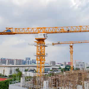 Grue à <span class=keywords><strong>tour</strong></span> auto-érectile professionnelle HUGECRANE, capacité de 10 tonnes, flèche de 70 m, économie d'énergie, haute efficacité pour - Product Image 4