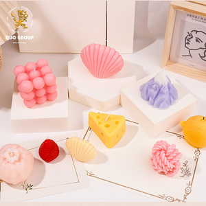 Ensemble cadeau de bougies aromatiques faites à la main pour Noël, mariage, vente en gros, bougies parfumées en cire de paraffine personnalisées - Product Image 2