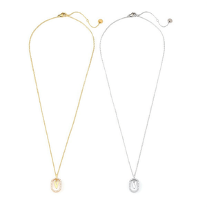 Collier avec pendentif en diamant lettre V, 10x15 cm, chaîne de collier, bijoux de mode - Product Image 2