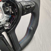 Accessoire de voiture, modification de conduite, volant en cuir adapté aux BMW F20 F22 F23 F30 F33 F34 X1 F48 X5 F15 X3 F25 M3 F80 E90