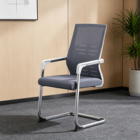 Chaise de conférence ergonomique moderne et extensible pour réunions - Mobilier de bureau exécutif pour visiteurs