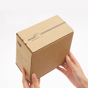 Doos Afdrukken Gekleurde Kraftpapier Kleine Golfkartonnen Mailer Dozen Voor Verpakking - Product Image 4