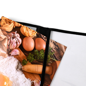 PU Leather & minh bạch PVC nhựa đơn chủ Bìa 8.5x11 inch cho A4 cho nhà hàng khách sạn quán cà phê công thức cuốn sách thư mục - Product Image 4