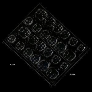 5-Pack DIY 3D <span class=keywords><strong>Double</strong></span> <span class=keywords><strong>Face</strong></span> Transparent Gelée <span class=keywords><strong>Ongles</strong></span> Colle Autocollants Réutilisable <span class=keywords><strong>Adhésif</strong></span> <span class=keywords><strong>Faux</strong></span> <span class=keywords><strong>Ongles</strong></span> Art Accessoires Outils Offre Spéciale - Product Image 4