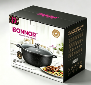 Ensemble de casseroles à induction 36/<span class=keywords><strong>40</strong></span>/44/48/52 <span class=keywords><strong>cm</strong></span> en granit antiadhésif pour tous types de cuisinières, ensemble de marmites épaisses et robustes - Product Image 3