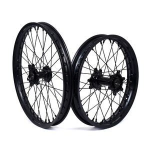 Fit Ultra Bee 21*1,6 y 18*2,15 Juego <span class=keywords><strong>de</strong></span> ruedas Costom Color Electric Dirt Bike <span class=keywords><strong>Supermotard</strong></span> Ruedas traseras delanteras - Product Image 2