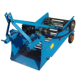 2-Reihen Diesel-Kartoffelerntemaschinen Maschinenzubehör für Kartoffel Süßkartoffel Knoblauch Zwiebelsäure mit Traktor