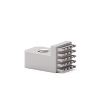 Bloc de bornes à vis ignifuge 300A, filetage M8, en cuivre pour équipement de distribution d'énergie 7461113 7461068 7461115 7461117