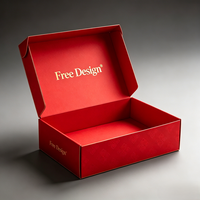 Boîte d'expédition en carton ondulé kraft avec pelliculage mat, impression personnalisée, écologique, pour emballage de produits de puériculture, robuste, réutilisable, vente en gros