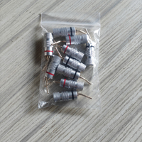 Prise D1792 en cuivre plaqué or, fiche banane 2MM pour amplificateur audio, câble de haut-parleur, tête sans soudure