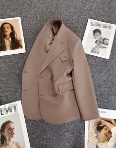 Printemps <span class=keywords><strong>et</strong></span> automne nouvelle grande taille à la mode élégant ample haut de gamme <span class=keywords><strong>costume</strong></span> minceur haut anti-âge <span class=keywords><strong>manteau</strong></span> de <span class=keywords><strong>costume</strong></span> pour les femmes - Product Image 5