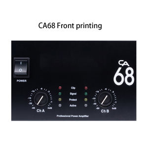 CA68 Profesional 2*1600 Watt Kelas H Penguat Daya DJ KTV Penguat Daya Audio Luar Ruangan untuk Pertunjukan - Product Image 4