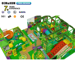 Área de Juegos Interior para Niños, Software para Área de Juegos Interior, Área de Juegos Rectangular, Temática de Jungla - Product Image 1