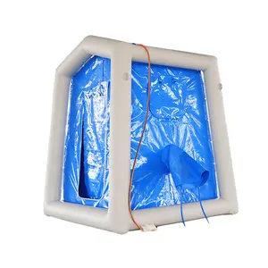 China Factory Manufacture Mobile Small Outdoor Portable Camping Feature Single Inflatable Shower Decontamination Tent from China