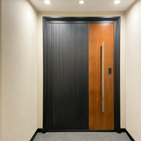 Puertas Exteriores Económicas para el Hogar, Ahorro de Energía, Puertas de Entrada Exteriores para Jardín, Tamaño Personalizado