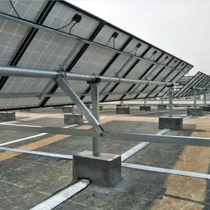 태양 광 패널 설치 시스템 알루미늄 합금 프로파일 태양 전지 패널 프레임