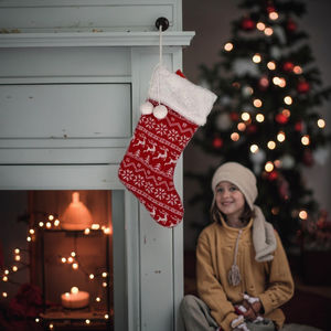 Nouvelle usine en gros 45cm bas de Noël décorations de vacances et cadeaux pas cher discount - Product Image 3